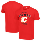 Calgary Flames Starter Logo T-Shirt - Red T-shirts