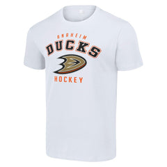 Anaheim Ducks Starter Logo T-Shirt - White T-shirts