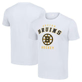 Boston Bruins Starter Logo T-Shirt - White T-shirts