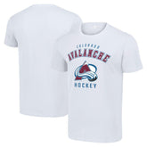 Colorado Avalanche Starter Logo T-Shirt - White T-shirts