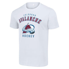 Colorado Avalanche Starter Logo T-Shirt - White T-shirts