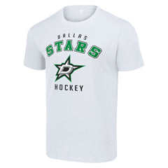 Dallas Stars Starter Logo T-Shirt - White T-shirts