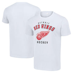 Detroit Red Wings Starter Logo T-Shirt - White T-shirts