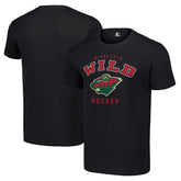 Minnesota Wild Starter Logo T-Shirt - Black T-shirts