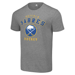 Buffalo Sabres Starter Logo T-Shirt - Heather Gray T-shirts