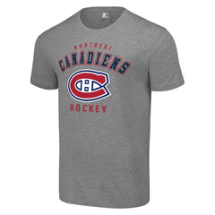 Montreal Canadiens Starter Logo T-Shirt - Heather Gray T-shirts