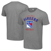 New York Rangers Starter Logo T-Shirt - Heather Gray T-shirts