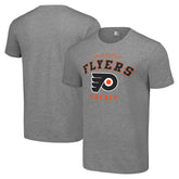 Philadelphia Flyers Starter Logo T-Shirt - Heather Gray T-shirts