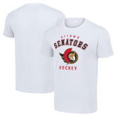 Ottawa Senators Starter Logo T-Shirt - White T-shirts