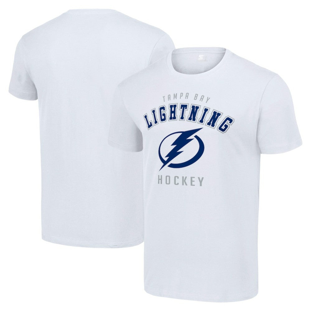 Tampa Bay Lightning Starter Logo T-Shirt - White T-shirts