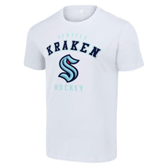 Seattle Kraken Starter Logo T-Shirt - White T-shirts