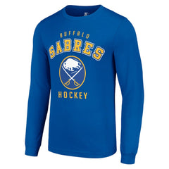 Buffalo Sabres Starter Logo Long Sleeve T-Shirt - Royal T-shirts