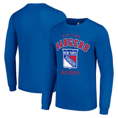 New York Rangers Starter Logo Long Sleeve T-Shirt - Royal T-shirts