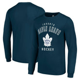 Toronto Maple Leafs Starter Logo Long Sleeve T-Shirt - Navy T-shirts