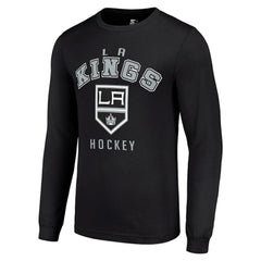 Los Angeles Kings Starter Logo Long Sleeve T-Shirt - Black T-shirts