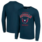 Washington Capitals Starter Logo Long Sleeve T-Shirt - Navy T-shirts
