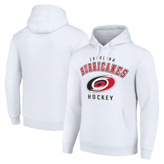 Carolina Hurricanes Starter Logo Pullover Hoodie - White Hoodies