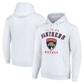 Florida Panthers Starter Logo Pullover Hoodie - White Hoodies