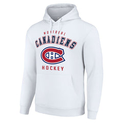 Montreal Canadiens Starter Logo Pullover Hoodie - White Hoodies