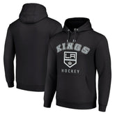 Los Angeles Kings Starter Logo Pullover Hoodie - Black Hoodies
