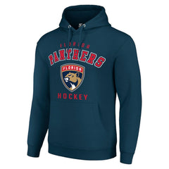 Florida Panthers Starter Logo Pullover Hoodie - Navy Hoodies
