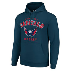 Washington Capitals Starter Logo Pullover Hoodie - Navy Hoodies