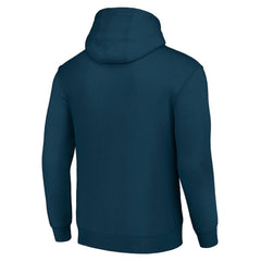 Vancouver Canucks Starter Logo Pullover Hoodie - Navy Hoodies