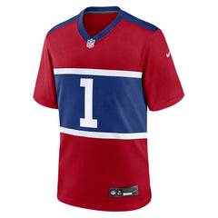 Malik Nabers New York Giants Alternate Game Jersey - Century Red discount