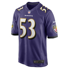 Kyle Van Noy Baltimore Ravens Team Game Jersey - Purple discount