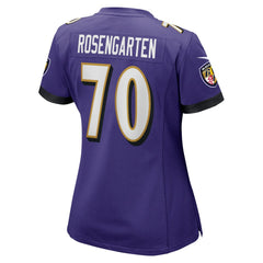 Roger Rosengarten Baltimore Ravens Women's Game Jersey - Purple sale