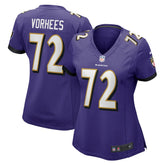 Andrew Vorhees Baltimore Ravens Women's Game Jersey - Purple online