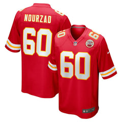 Hunter Nourzad Kansas City Chiefs Game Jersey - Red on sale