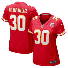 Chris Roland-Wallace Kansas City Chiefs Women's Game Jersey - Red online