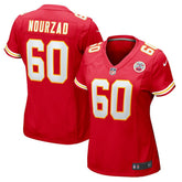 Hunter Nourzad Kansas City Chiefs Women's Game Jersey - Red cheap