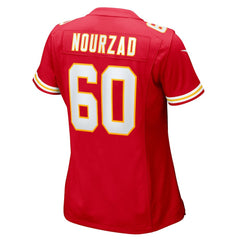 Hunter Nourzad Kansas City Chiefs Women's Game Jersey - Red cheap