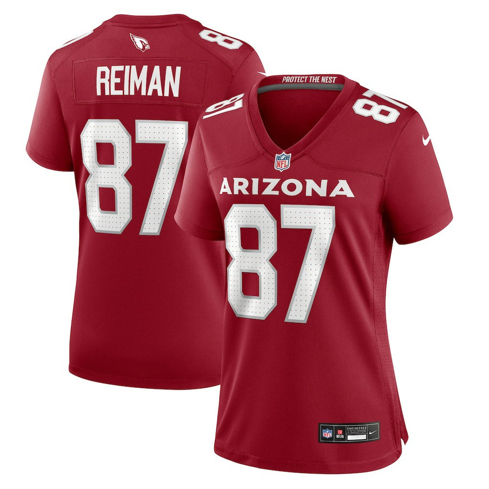 Tip Reiman Arizona Cardinals Women's Game Jersey - Cardinal discount