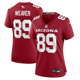 Xavier Weaver Arizona Cardinals Women's Game Jersey - Cardinal discount