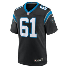 Jarrett Kingston Carolina Panthers Game Jersey - Black discount