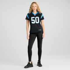 Robert Hunt Carolina Panthers Women's Game Jersey - Black for sale