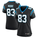 David Moore Carolina Panthers Women's Game Jersey - Black on sale