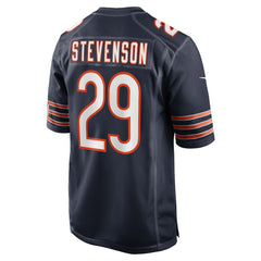 Tyrique Stevenson Chicago Bears Game Jersey - Navy cheap