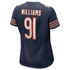 Chris Williams Chicago Bears Women's Game Jersey - Navy on sale