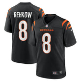 Ryan Rehkow Cincinnati Bengals Game Jersey - Black outlet