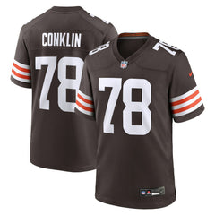 Jack Conklin Cleveland Browns Team Game Jersey - Brown sale
