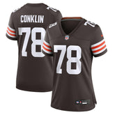Jack Conklin Cleveland Browns Women's Game Jersey - Brown outlet