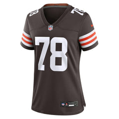 Jack Conklin Cleveland Browns Women's Game Jersey - Brown outlet