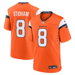 Jarrett Stidham Denver Broncos Team Game Jersey - Orange on sale