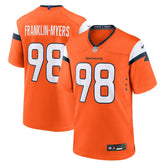 John Franklin-Myers Denver Broncos Team Game Jersey - Orange outlet