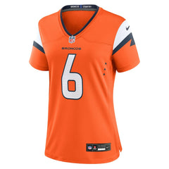 P.J. Locke Denver Broncos Women's Team Game Jersey - Orange sale