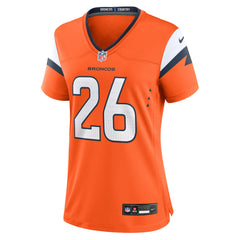 Devon Key Denver Broncos Women's Team Game Jersey - Orange outlet